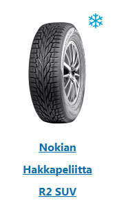 nokian hakkapeliitta r2 suv